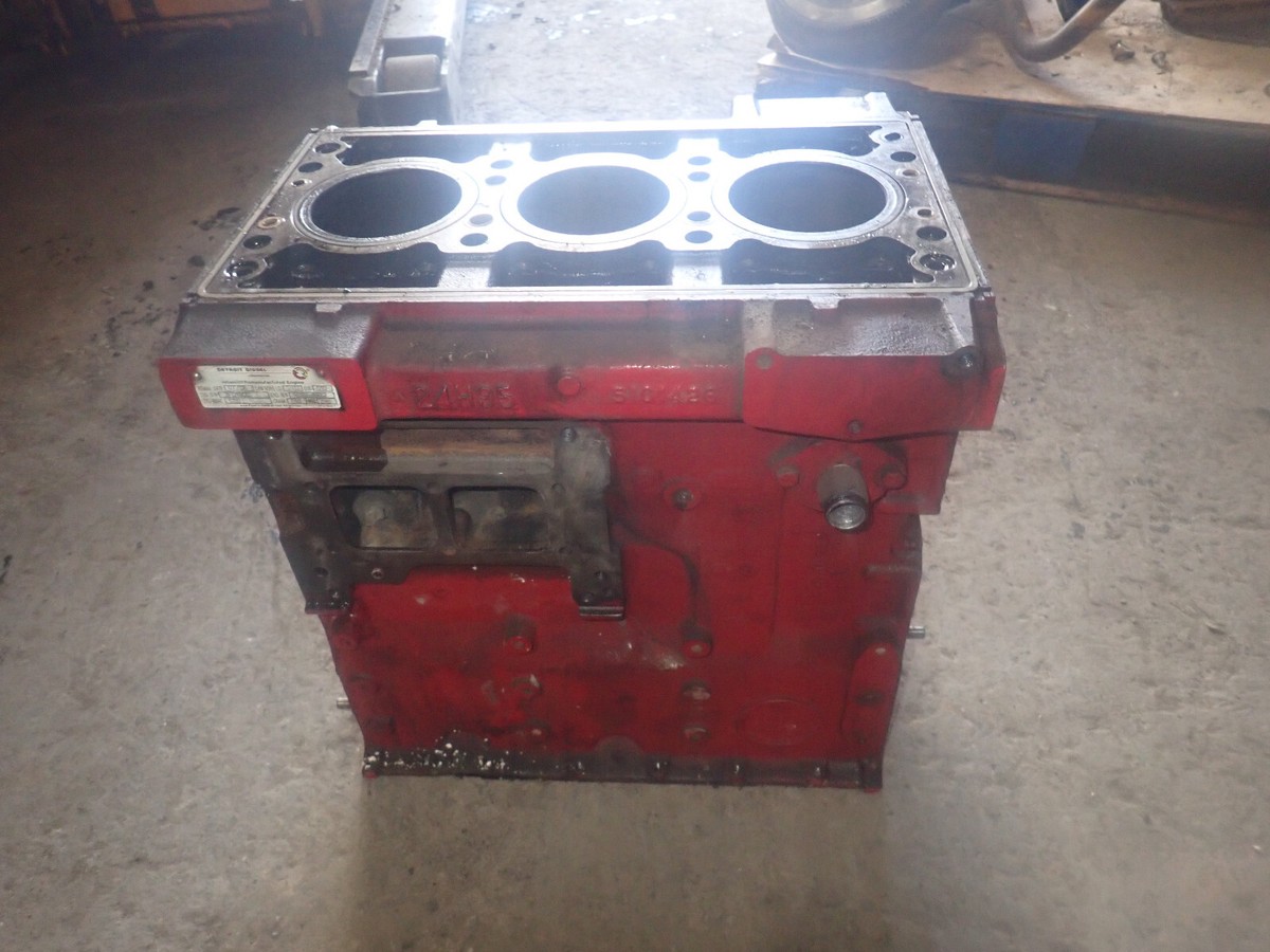 Detroit Diesel Engine 3-53 Series Block Crankcase 5101426 Clarke