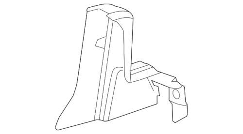 Cubierta de reclinación del respaldo del asiento para Chevrolet GMC Equinox Terrain 2010-2017 (P/N 20774057)