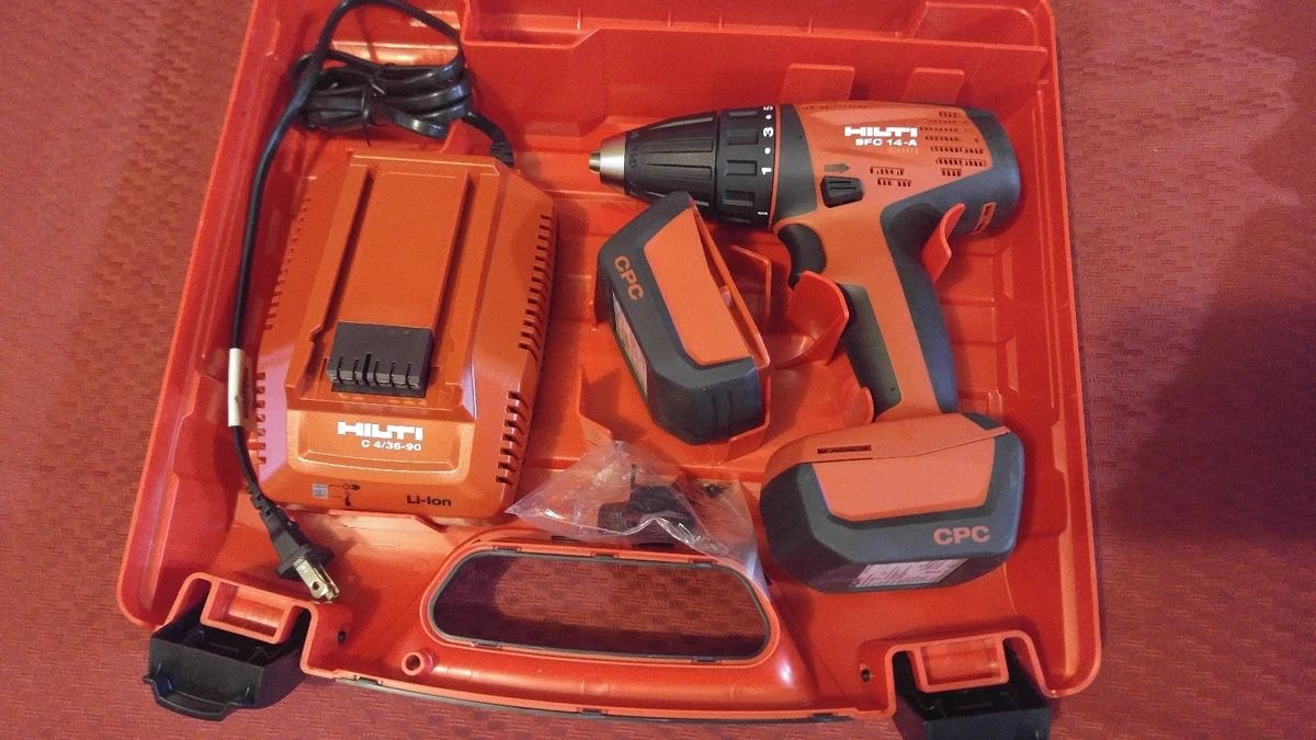 HILTI SFC 14-A ,14.4V ,Cordless Drill Driver Kit Brand New. | eBay