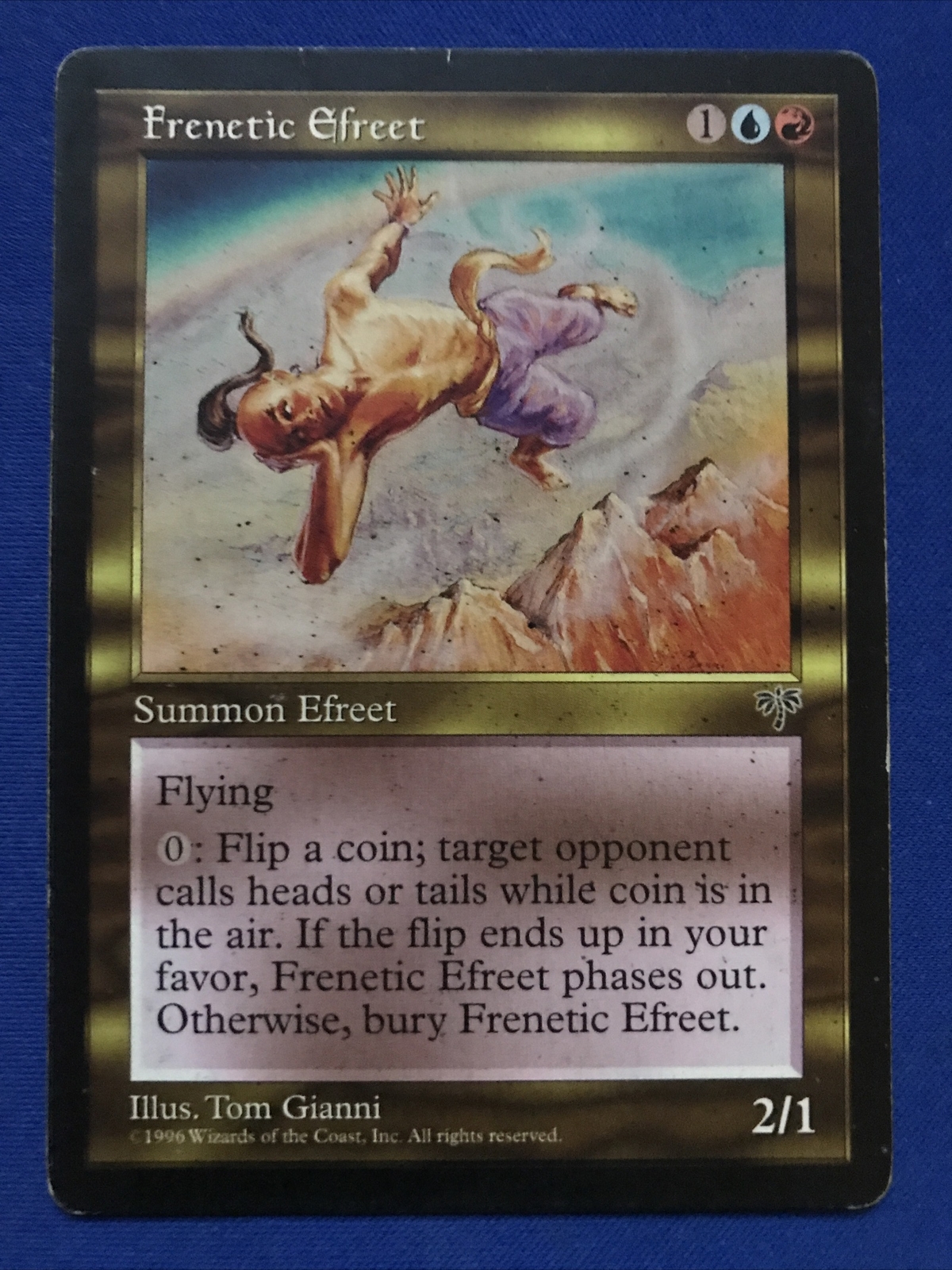 Efreet x1 HP Magic the Gathering MTG Reserve List for coin