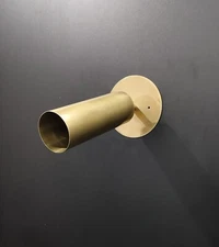 Pair of Raw brass Mini wall sconce - sconce - sputnik light Italian brass light