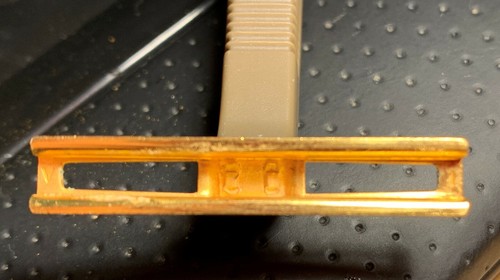 "GILLETTE" GII GOLD de Luxe Edition V 1 -1975's Safety Razor w/Orig. box - Picture 8 of 10