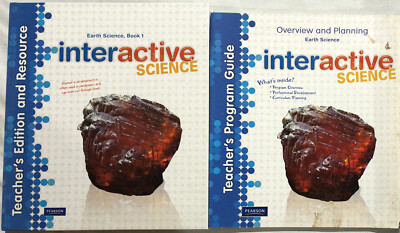 Interactive Science, Earth Book 1, Teacher's Edition Resource + Program Guide