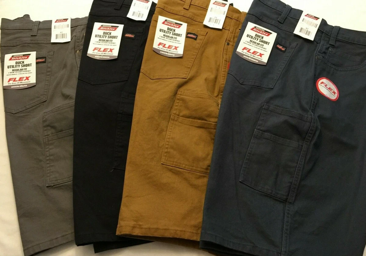 Dickies Men Duck Utility Shorts Work Regular Fit FLEX 11