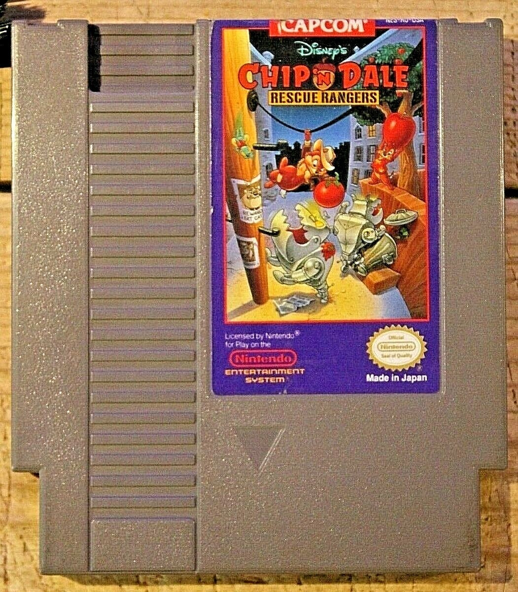 Chip 'n Dale Rescue Rangers【中古・NES北米版】 Disney's Chip 'N Dale Rescue Rangers -- NES Nintendo