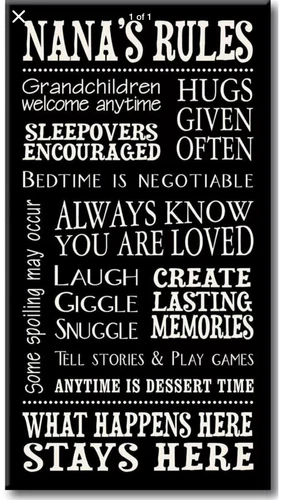 TIN SIGN "House Rules” Mancave College Pool Room Humor Vintage Decor  MimI