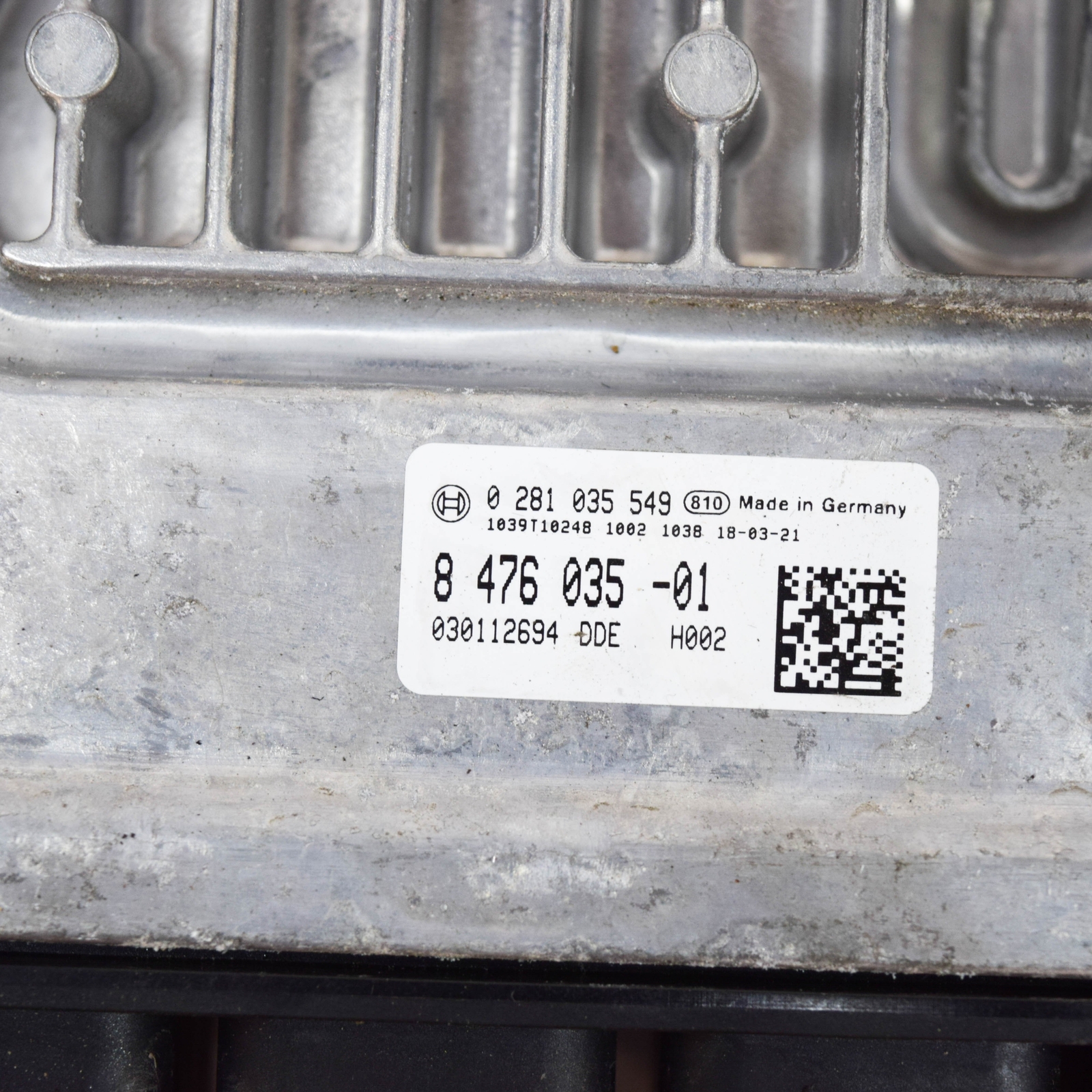 BMW X3 G01 xDrive 30d 195kw Engine Control Unit 8476035 0281035549 