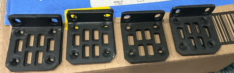 HP 5066-0850 HPE H3C Series Switch 1U Brackets - Unbranded - Comes With Screws - Image 2 of 2