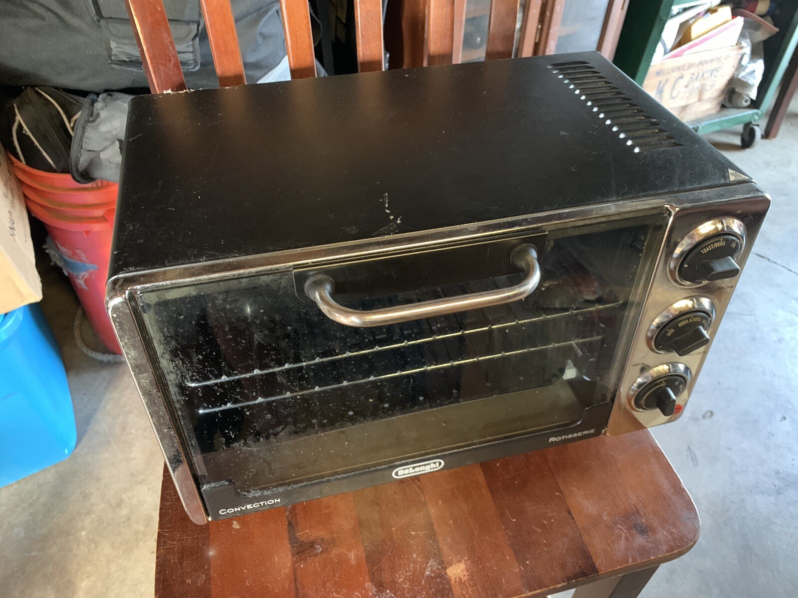DELONGHI RO2058 Toaster Oven Convection Rotisserie eBay