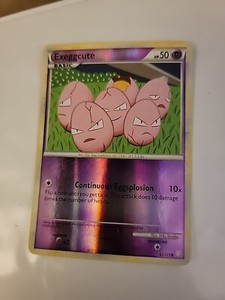 Pokémon TCG Exeggcute Heartgold & Soulsilver 63/123 Reverse Holo Common 2010