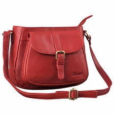 Damen Handtasche Echt Leder Shopper Vintage Beutel Schultertasche Umhängetasche