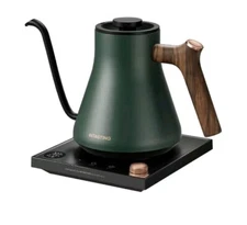 Electric Intasting CEK205 Gooseneck Kettle Ultra Fine Spout Blaquish GREEN