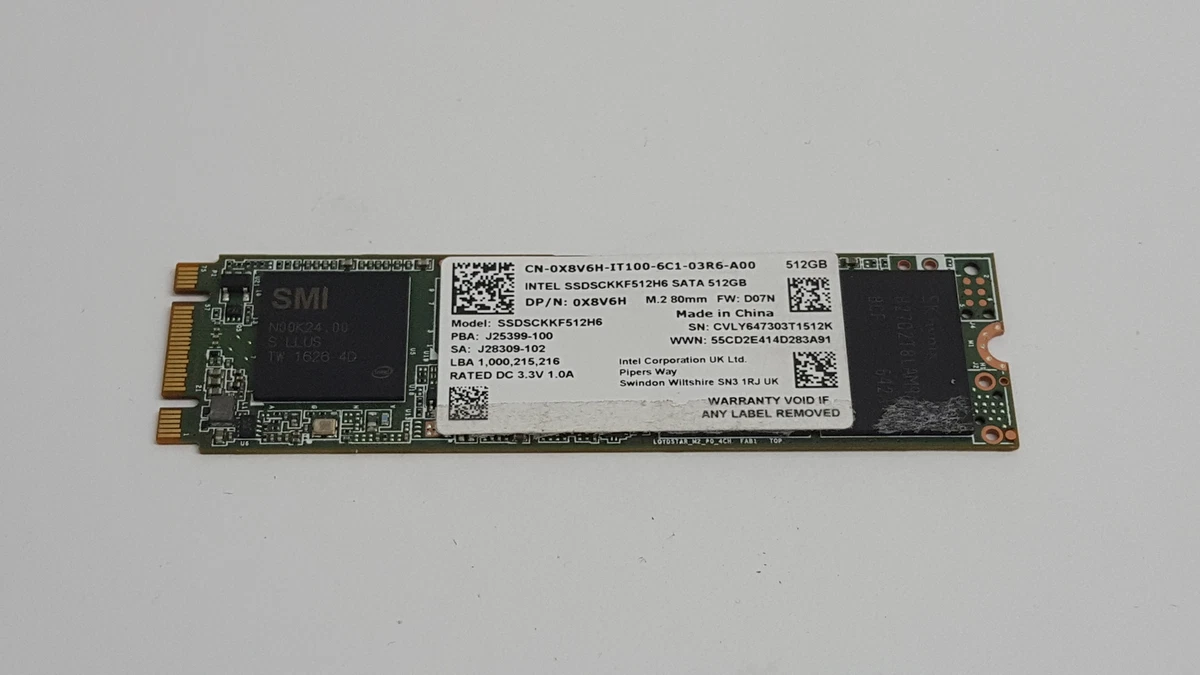Intel shop 600p 512