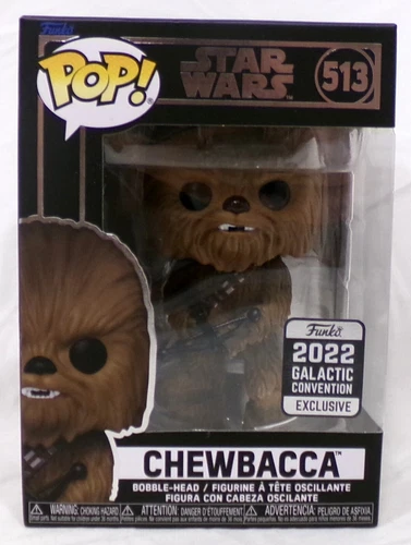 Funko Pop! Vinyl: Star Wars -Chewbacca - Galactic Convention Exclusive #513