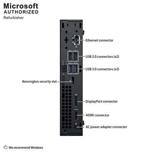 Dell OptiPlex 3060 Micro i7-8700T 16GB 1TB SSD Win10 pro