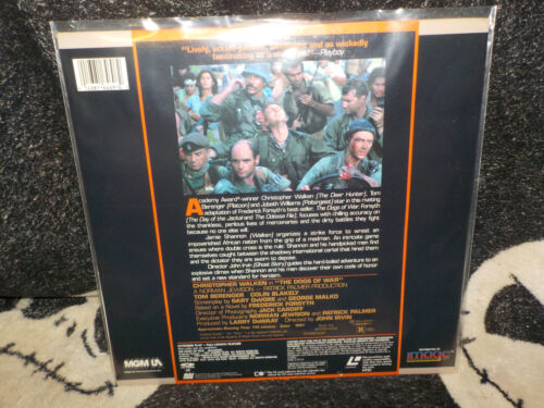 The Dogs of War Laserdisc LD Christopher Walken Free Ship $50 - Picture 2 of 2