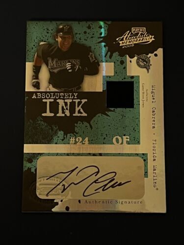 Miguel Cabrera Auto 99枚 直筆サイン PLATINUM