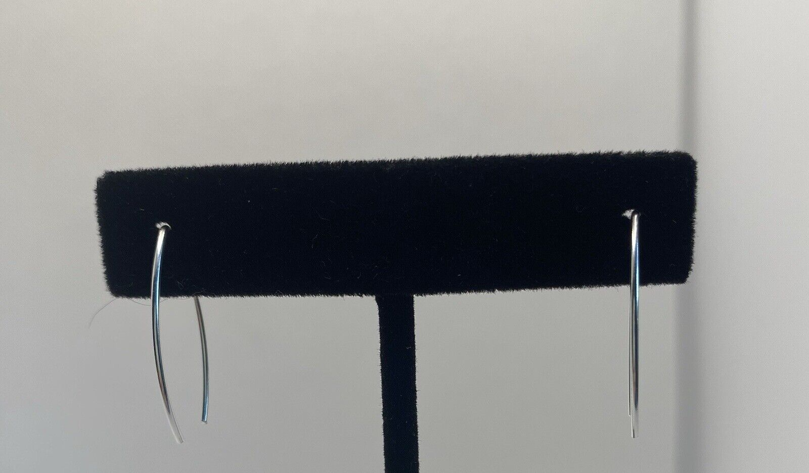 Sterling Silver 925 Threader Hoop Earrings for Women and Teens