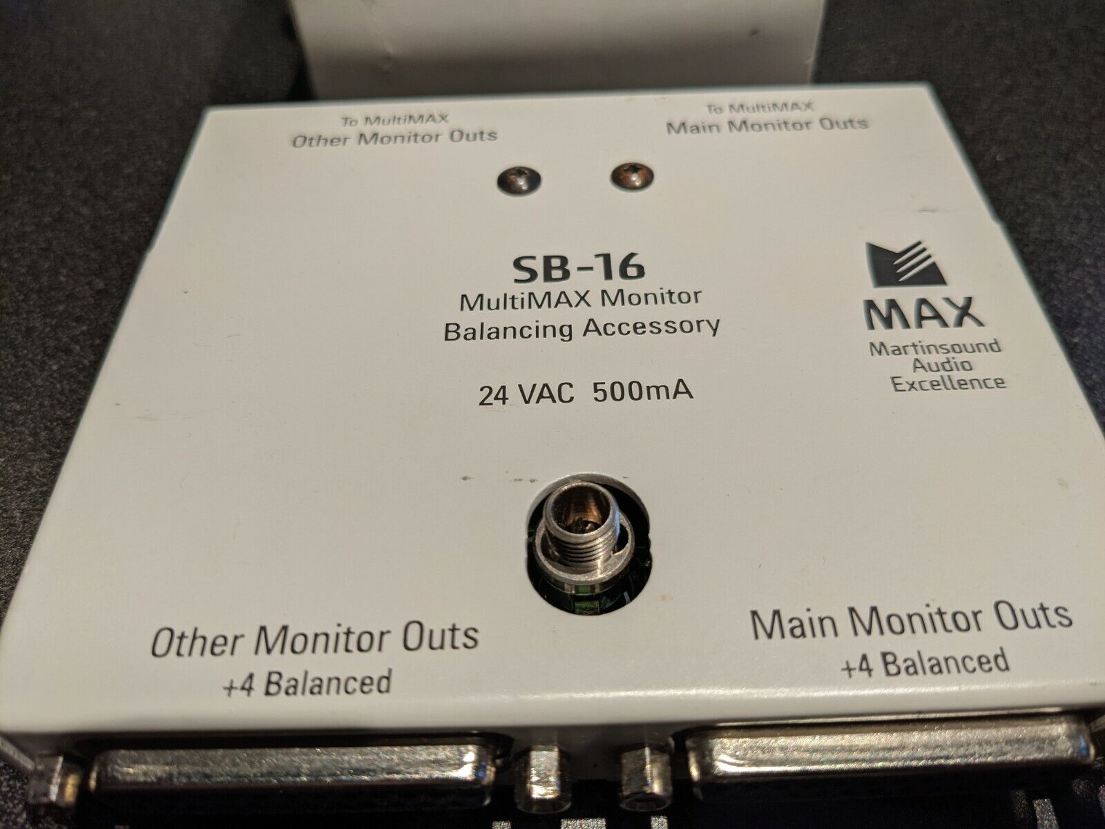 Martin Sound - Multi-Max SM-16 Monitor Balancing Accessory