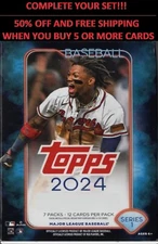 🔥⚾ 2024 TOPPS #1-175 • BASE SET • YOU PICK SINGLES • Mix & Match
