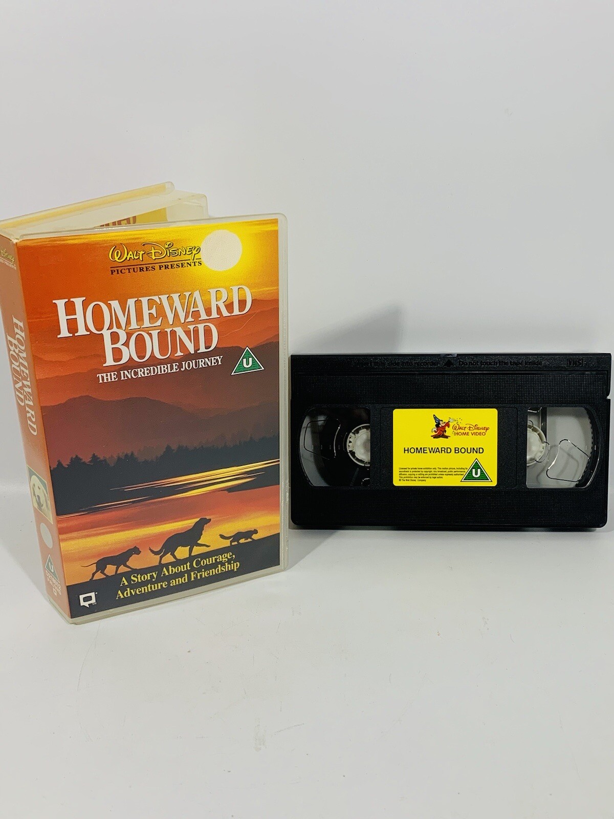 Homeward Bound (VHS) — RETRO KIDS VHS Video 1990s 90s — Walt Disney