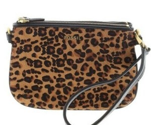 fossil leopard purse