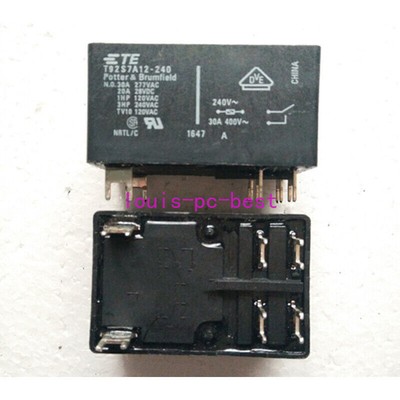 1pc TYCO T92S7A12-240 Power Relay 240VDC 6Pin 30A 277VAC