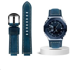 Leather Watchbands Fit For Casio GM2100 GA2100 DW5600 GWB5600 GM110 GA110 Straps