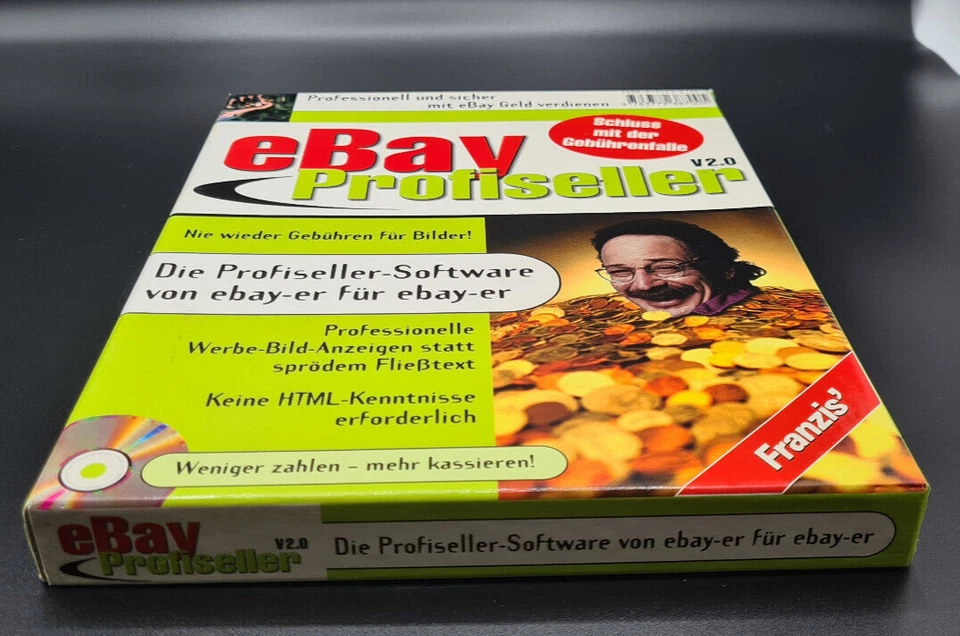 Profiseller 2.0 Ebay IBM CD-Rom PC Software Big Box Franzis Verlag - Bild 3 von 4