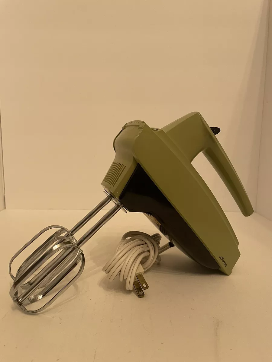 Retro JCPenney 5 Speed Electric Hand Mixer Model 5190 Tested