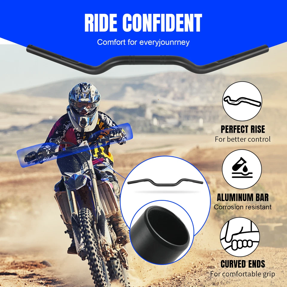 For Suzuki GS 750 650 550 4501100 7/8" 22mm Handle Bar Drag Handlebar Tracker - Image 3 of 4