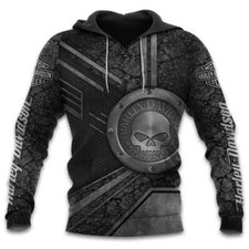 Personalized Harley Racing Davidson 3D Hoodie , Unisex Adults S-5XL