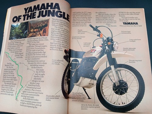 CYCLE GUIDE JUN 79 Kawasaki KX250 A5 & KL250 Yam RD400F Honda XL500S Suz GS1000L - Picture 9 of 15