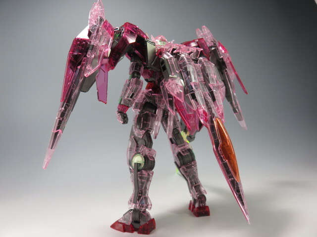 ロボット BANDAI MG TRANS-AM RAISER 1/100 MG 1/100 Transam Riser GN - 0000 + GNR - 010 Mobile Suit
