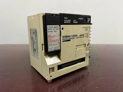 Omron C200H-CPU21V-E CPU Unit w/ C200H-ME831 Memory Unit