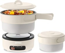 Rice Cooker, 2 Liter Portable Rice Cooker wit...