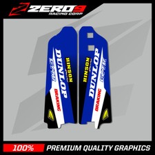 YAMAHA YZ 125 250 1996 - 2004 YZF 2000 - 2004 LOWER FORK DECAL MX GRAPHICS - TI