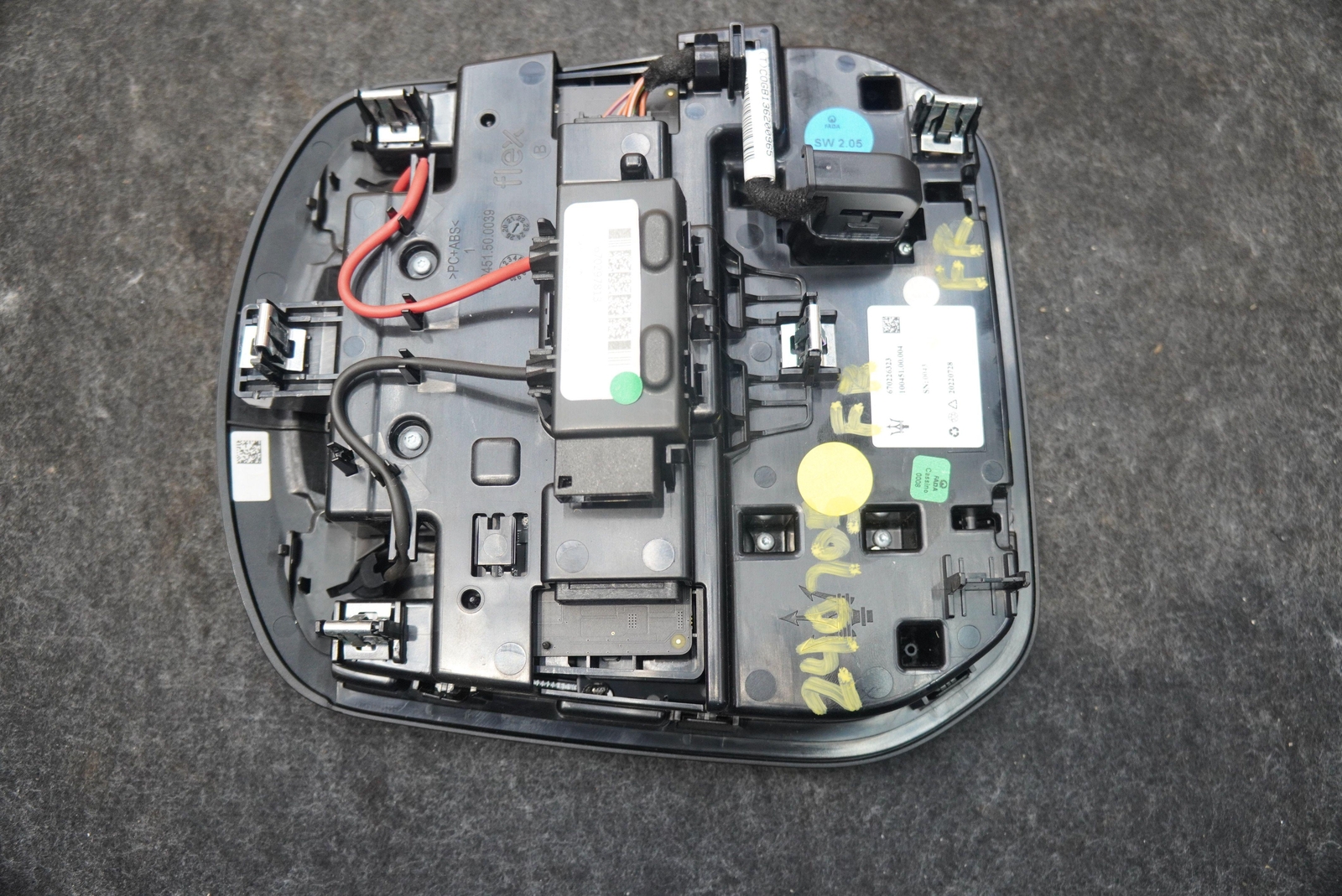 Roof Console Sunroof Switch Dome Light Lamp Black 670226323 Maserati Grecale 23