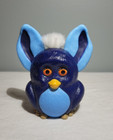 Burger King Meal Toy Blue Furby with White Hair  Ears Eyes Move 2005 — photo 1