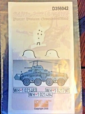Echelon Decals D356042 1/35 Sd. Kfz. Panzer Division