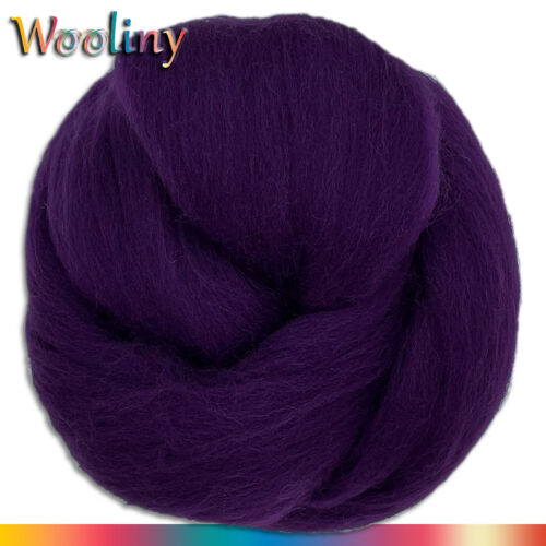 Wooliny 200 g Filzwolle Merinowolle Märchenwolle 35 Farben zur Auswahl - Bild 28 von 71