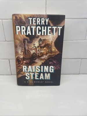 Discworld RAISING STEAM Terry Pratchett HC/DJ 1st Ed. 1st print U.S.