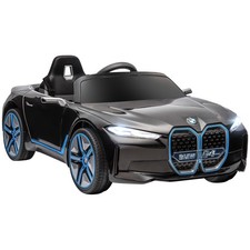 HOT-Electric Car for Kids,12V Licensed BMW Ride on Car w/2.4G Remote Control,Sus