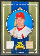 SCOTT ROLEN 2005 DONRUSS DIAMOND KINGS BRONZE DUAL RELIC #/200 CARDINALS