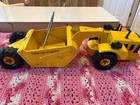 VINTAGE YELLOW MIGHTY TONKA SCRAPER