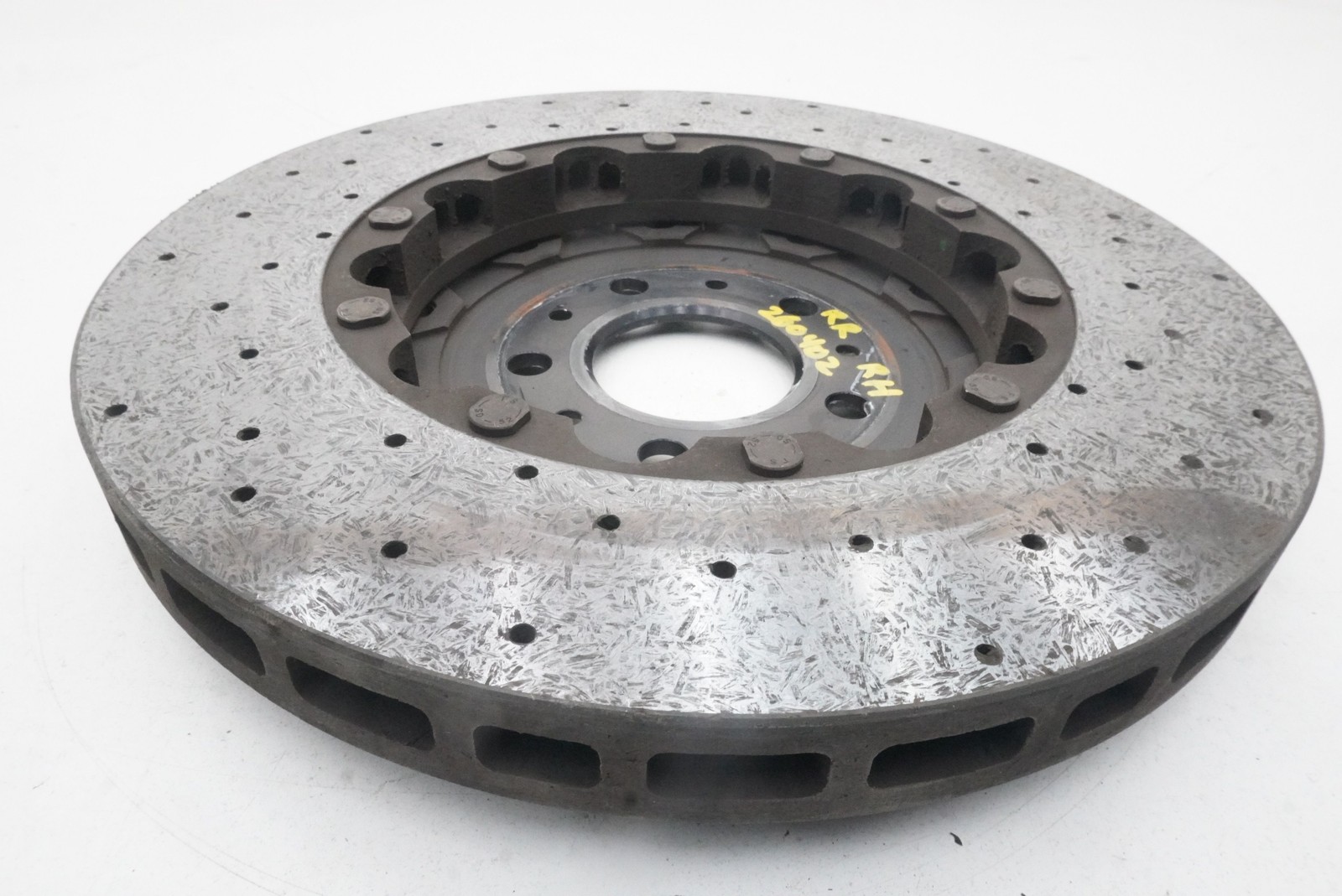 Rear Disc Brake Rotor Carbon Ceramic 8D33-2C026-AB OEM Aston Martin DB9 2013