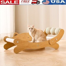 3-in-1 Cat Scratcher Bed Replacement Mat Cat Toys Indoor Cat Furniture Protector