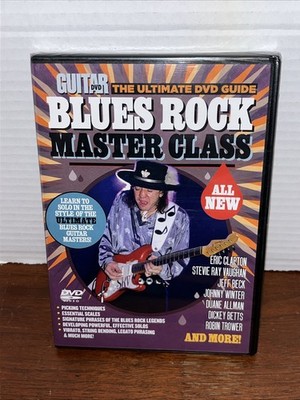 Guitar World - Blues Rock Master Class : The Ultimate DVD Guide 2014 New Sealed