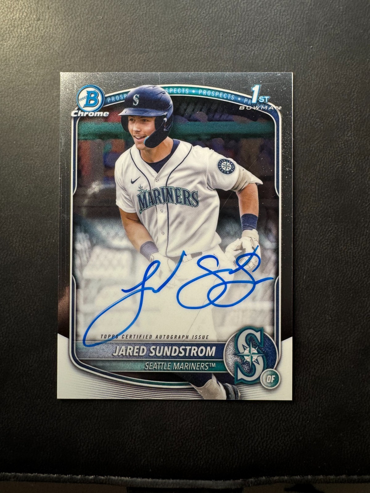 2025 Bowman - Chrome Prospect Autographs Jared Sundstrom #CPA-JSU (AU, RC)