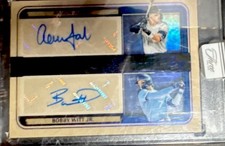 Panini 2023 Three and Two Plus One Autographs PO-ABW Judge/Witt Jr /32 Auto